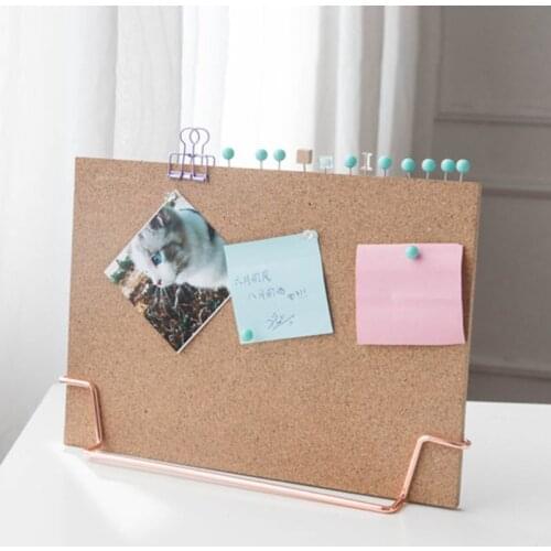 Natural Message Cork Board Environmentally Memo Pinboard for Home Office Notice Display Organizer