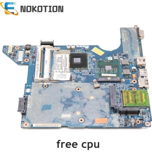 NOKOTION 577511-001 519588-001 519099-001 For HP CQ40 laptop motherboard JAL50 LA-4101P MAIN BOARD DDR2 free cpu