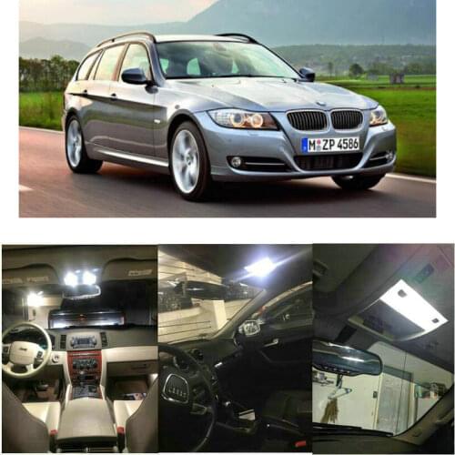 21x LED interior lighting complete set For BMW 3er E91 Touring reading light rear lights error free