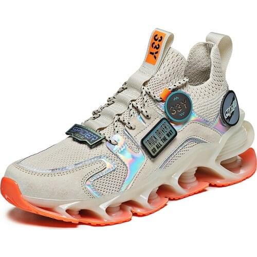 Casual Sports Shoes Men 2021 New Summer Color Matching Running Breathable Non-slip Wear-resistant Breathable Travel