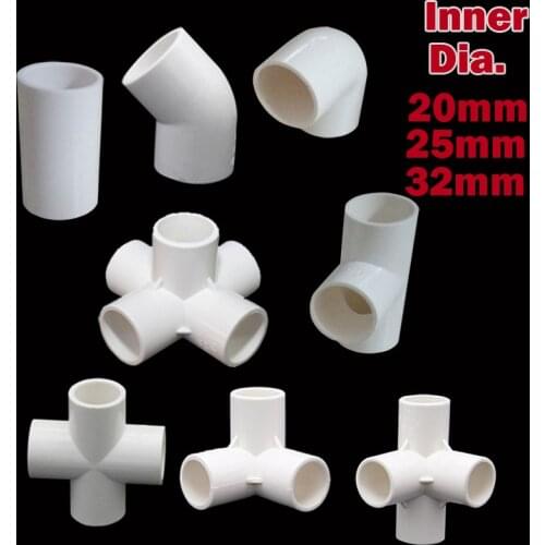 Joints DIY Shelves /wardrobes /nursery production Plastic fittings balloon arch column connectors inner Dia 20mm /25mm /32mm