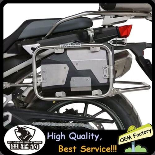 All New For BMW R1200GS R1250GS/ADV R 1200 GS LC 2004-2019 Decorative Aluminum Box Toolbox 4.2 Liters Tool Box Left Side Bracket
