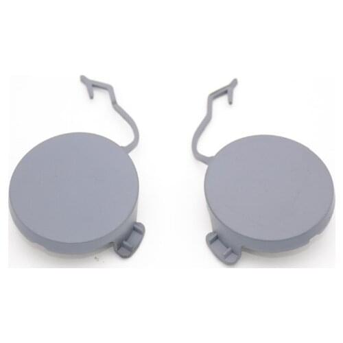 1 Pair front bumper tow eye covers towing hook cover caps For Porsche Cayenne 2011-2014