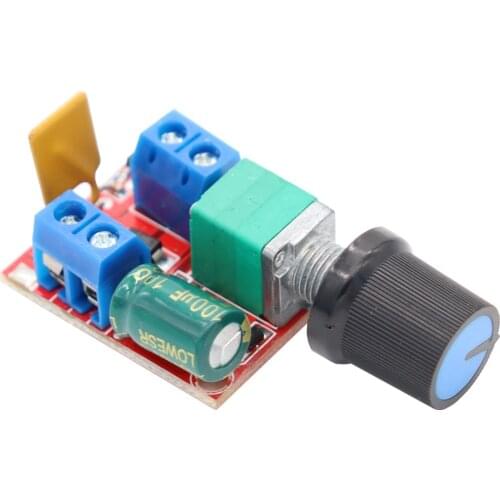 1 PCS Mini DC Motor PWM Speed Controller 3V6 12 24 35V Speed Switch Ultra Small LED Dimmer