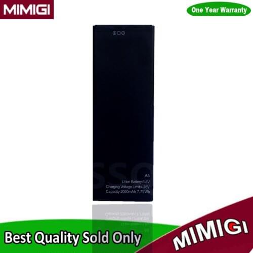 2050mAh Battery For Blackview A8 Smart Cell Phone Batterie Accumulator AKKU