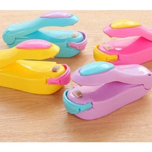 Heat Sealing Machine Snack Bag Sealer Storage Bag Clips Moisture-proof Food Snacks Bag Packing Protection Household Storage Bag