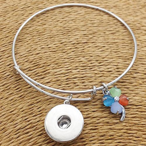 Wholesale AA Expandable / adjustable Wire Bracelets Bangles With Charms AA2118