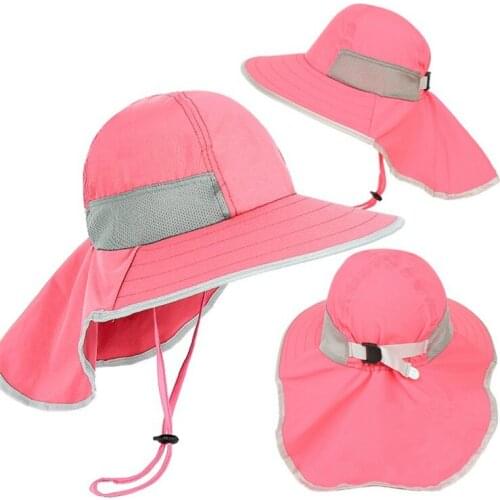 Spring Autumn Print Children Bucket Hat Cotton Fisherman Hats Kids Summer Boys Girls Panama Sun Cap