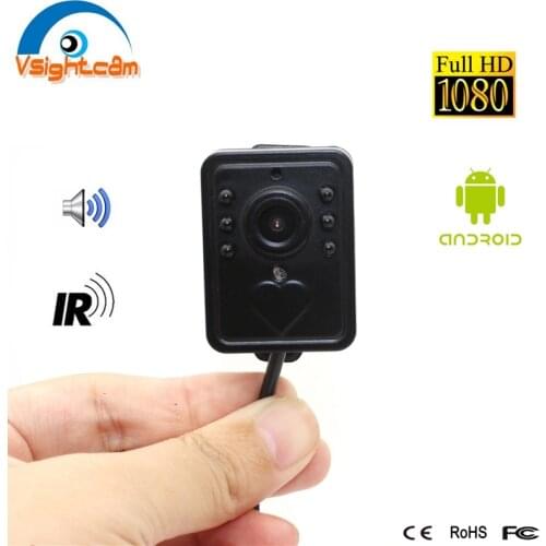 1.8mm Lens Portable With Clamp Security OTG USB Camera 1080P Full HD Audio Mini IR Surveillance Camera For Android Moblie Phones