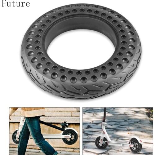 10 Inch Durable Scooter Tyre for Xiaomi Mijia M365 / M365 Electric Scooter Anti-Explosion Tubes Outer Tire Tubeless Solid Tyre