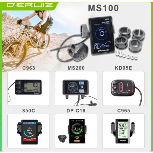 Bafang C18 C965 850C Display TFT LCD Speed Indicator Electric Bicycle Conversion Mid Motor Ebike Computer BBS01B BBS02B BBSHD