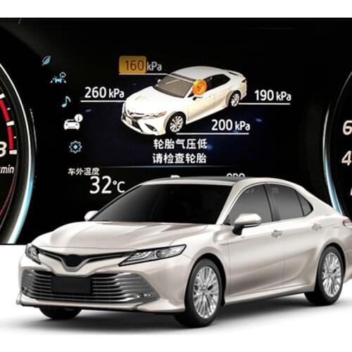TPMS Tire Digital LCD Display Auto Security Alarm Tyre Pressure Auto Part For Toyota Camry 2018 2019 2020 xv70 v 70