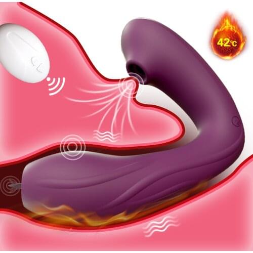 Vagina Sucking Vibrator Tongue licking Vibrating Oral Sex Suction Clitoris Stimulator Erotic Sex Toy for Women Sexual Wellness