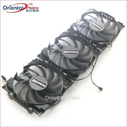 3pcs/lot CF-12915S DC12V 0.35A 85mm VGA Fan For INNO3D GTX770 780 780ti Graphics Card Cooling Fan