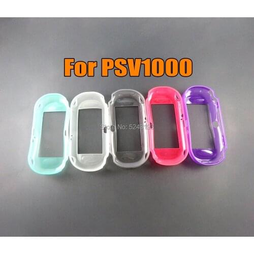 1pcs For PS Vita PSVita 1000 Gamepad for PSV1000 TPU protective cover TPU Crystal Hard Case Cover For PSV 1000 Protective Skin