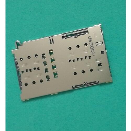 2pcs new for Samsung S8 G950 G9500 G950F S8+ S8 plus G955F G955U G955 SIM card reader connector socket slot holder