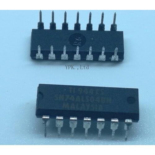 10pcs/lot SN74ALS04BN SN74ALS04 DIP/14