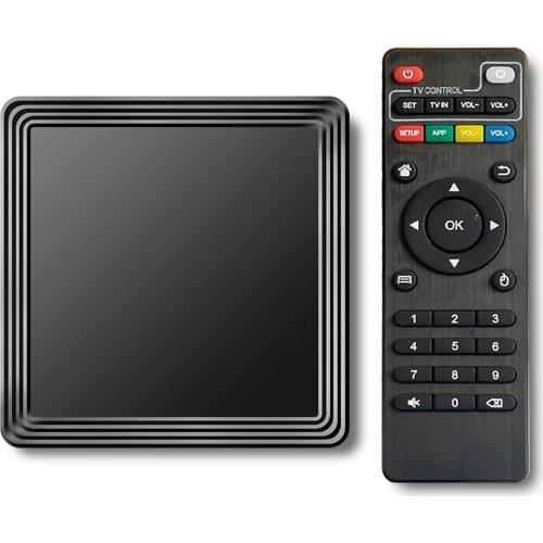 5G Set Top TV Box For Android 10.0 TV Box Quad Core 2GB RAM 16GB ROM Dual-WiFi 2.4G/5G Bluetooth 4.1 USB 2.0 Media Player