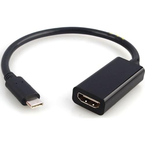 50PCS X USB Type C to Female HDMI HDTV Cable Adapter for Mac Samsung S8 S9+ Huawei P20