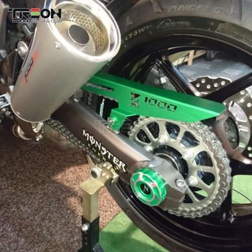 Motorcycle Accessories Axle Cover Rear Wheel Shaft Protective Cover CNC Aluminum For Kawasaki Z1000 Z1000SX Ninja 1000