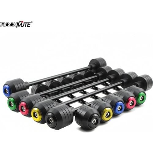 Motorcycle Crash Slider Pad Front Rear POM Wheel Protector For KAWASAKI ZX-14R 2006 2007 2008 2009 2010 2011 2012 2013 2014