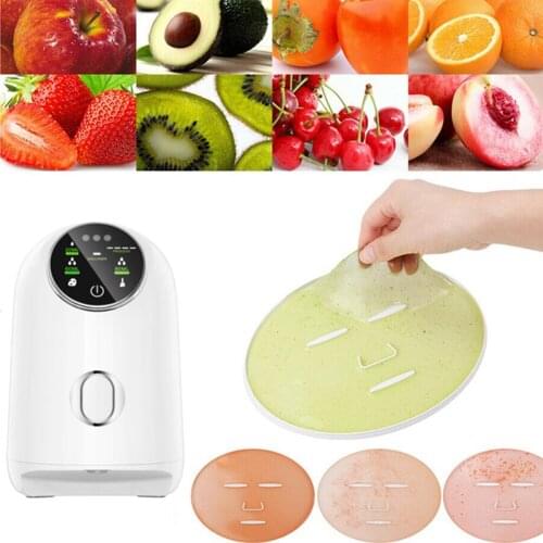 Auto Fruit Face Mask Maker DIY Facial Mask Machine Smart Touch Screen Face Mask Device Facial SPA Skin Care Dropshipping
