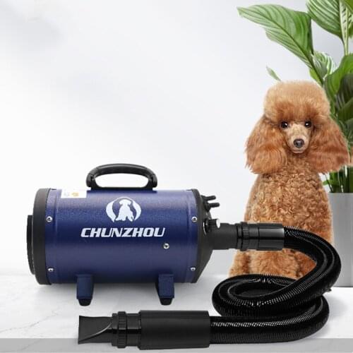 220V Pet Hair Dryer Pet Water Blower Dryer Heater Air Duct Hair Dryer Pet Supplies Suitable for Large and Small Dog Pet Artifact