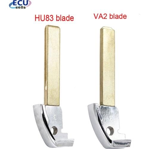 Small key for Peugeot 208 308 508 3008 5008 for Citroen C4 C4L HU83/ VA2 emergency key