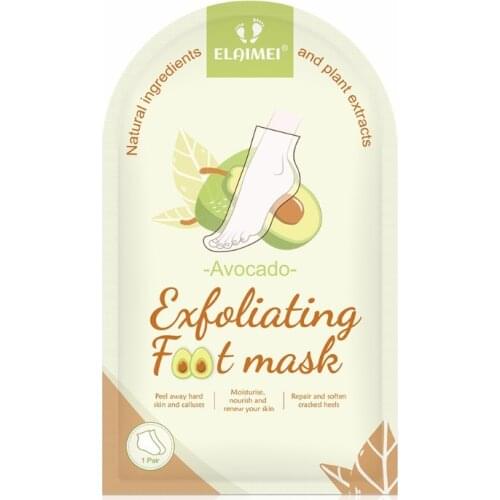 4pcs Foot Peel Exfoliating Mask for Soft Feet and Exfoliant Gel Peels Away Rough Dry Skin and Callus Remove Dead Skin Anti Crack