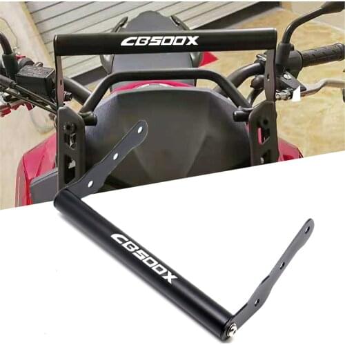 Motorcycle Front Stand Holder Smart Phone GPS Bar Mobile Phone Holder GPS For Honda CB500X 500X CB500 X CB 500 X 2016-2019 2020