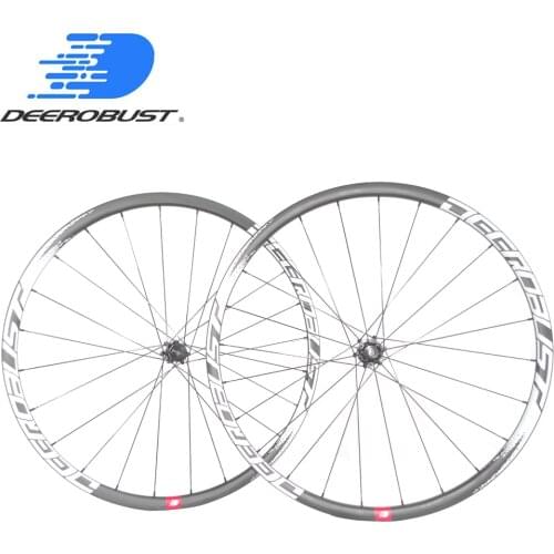 998g Titanium Spoke 700C 25mm Wide Tubular Asymmetric Road Disc Cyclocross Carbon Wheels CX Bike Wheel set 24 Holes UD Matte XDR