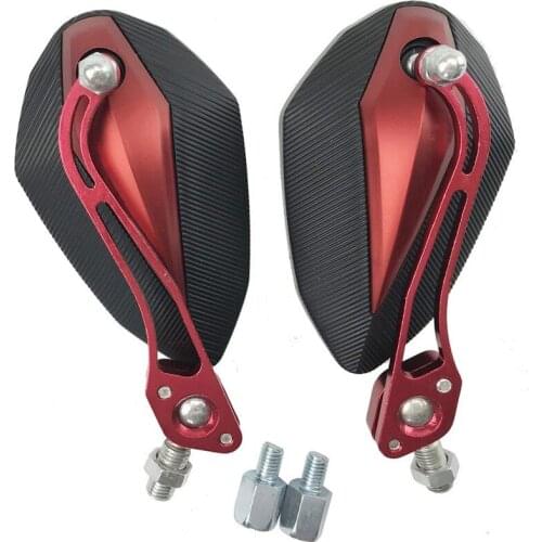 Universal Motocross Side Rearview Mirror Cafe Racer Motorcycle Accessories For Honda cb500x Suzuki gsr 600 vespa px Chopper