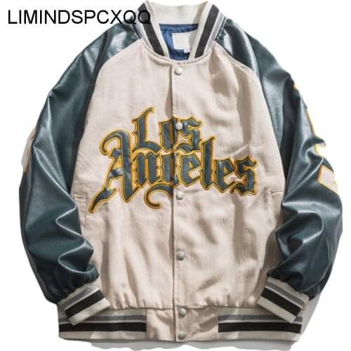2021 Embroidery Letter Printing Baseball Women Jackets Stand Female Japanese Fashion Coat Clothing Spring Autumn Loose Plus Size
