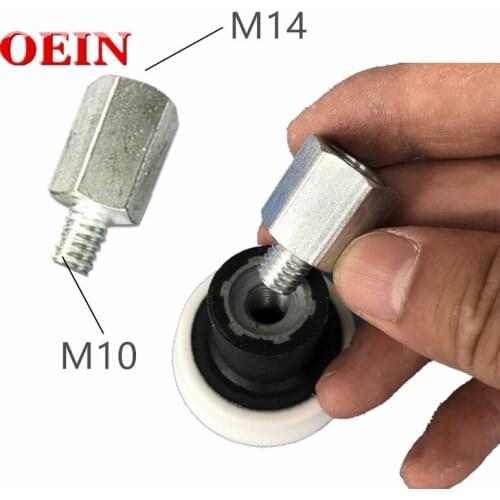 1pcs M10 M14 Adapter Angle Grinder Polisher Thread Drill Bit Interface Converter Connector Power Tool Accessories Connecting Rod