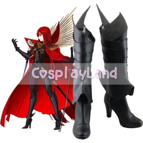 Fate Grand Order FGO Demon King Nobunaga Cosplay Boots Shoes Men Shoes Customized Halloween Carnival Cosplay Costume Accessories