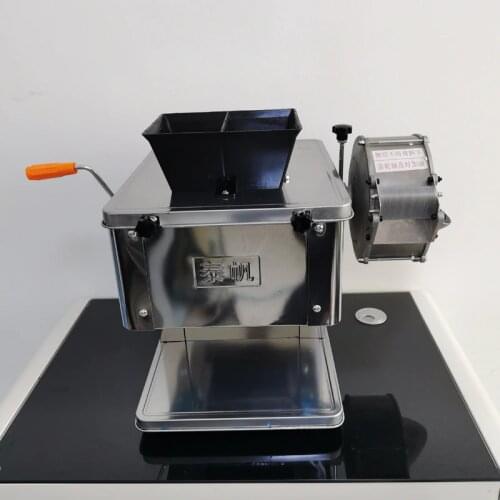 Drawer Slicer Commercial Meat Grinder Fully Automatic Sliced Shredded Diced Mince Stainless Steel Meat Cutter Machine