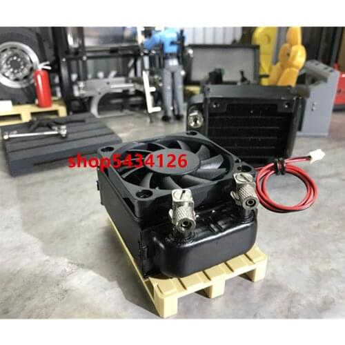 Hydraulic Heat Sink Set For 1:12 Scale Rc Excavator Model & 1/14 Tamiya Tractor Trailer Truck Scania R620 MAN TGX Volvo FH12 16