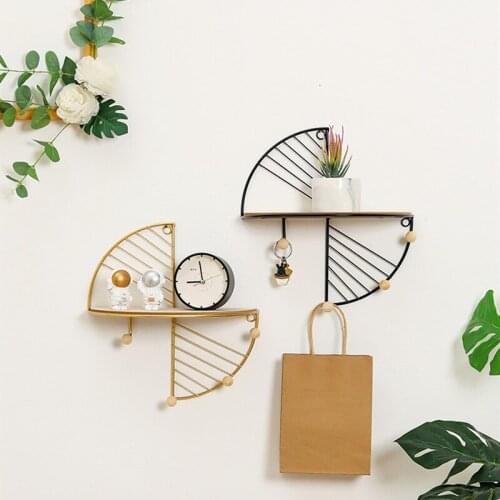 Wall Shelf Floating Shelves for Bedroom Living Room Organizer Storage Rack Wall Hanging Display Shelf Decorative Home Accessory