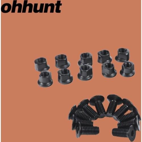 Ohhunt Tactical Steel KeyMod Screws and Nuts Replacement Allen Wrench 10 Pcs / Pack Hunting Accessories