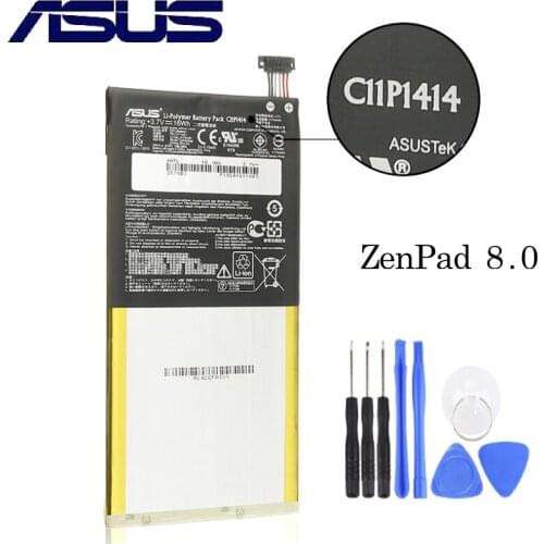 ASUS C11P1414 Original Battery Laptop Battery For ASUS ZenPad 8.0 CB81 Z380 4170mAh High Capacity