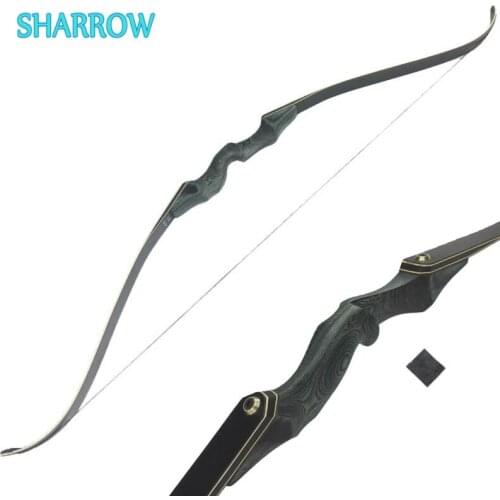 60" 30-60lbs Recurve Bow Right Left Hand Adult Bow for Outdoor Sports Archery Hunting Entertainment Shooting Fishing Accessories