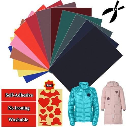 Self Adhesive Repair Kit Fix Rips Holes Down Jacket Clothes Washable Patches DIY Repair Raincoat Umbrel Cloth Sticker Decoration