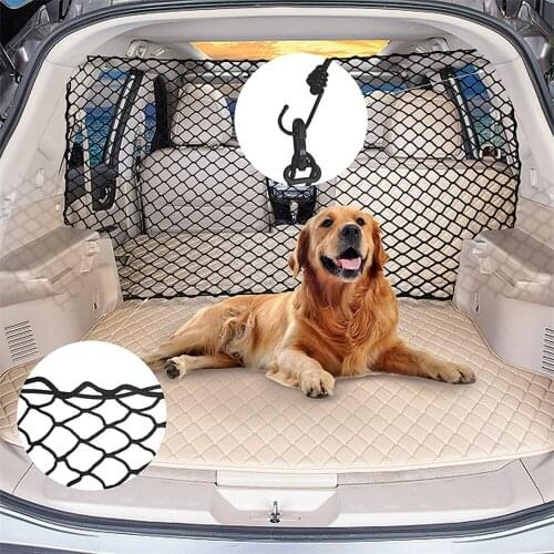 Car Pet Barrier Net Large Size Dog Car Safety Travel Isolation Net Vehicle Pet Car Trunk Seat Safety Protection Net Pet Product