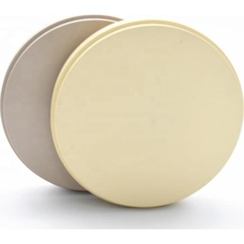 PEEK Dental Disc Open System Yellow Color for Fixed and Removable Dentures