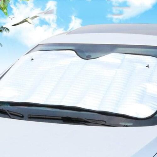 Car Windshield Sunshades Cover Car Front Window Sun Shade Aluminum Foil Insulation Sun Block Window Windshield Cover