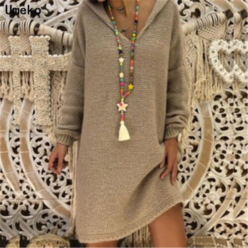 Модные трикотажные платья Umeko China At AliExpress