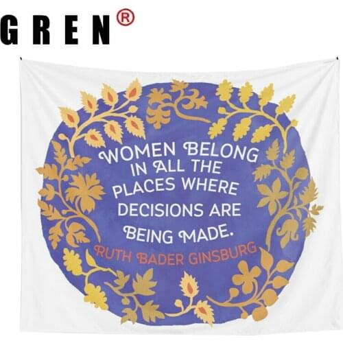 GREN Flower Butterfly Tapestry Wall Hanging Carpet Beach Towel Background Cloth Blanket Yoga Mats Art Bedroom Dorm Home Decor