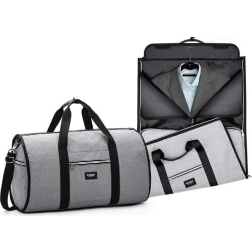 Waterproof Travel Bag Mens Garment Bags Carry On Leisure Hand Bag 2 In 1 Large Luggage Duffel Totes Women Travel Shoulder Bag