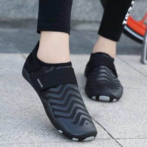 High quality buckle multifunctional soft shoes for couples fitness running swimming wading shoes