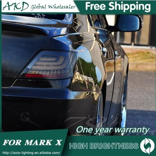 Tail Lamp For Car Toyota Mark X 2005-2009 Reiz Tail Lights Led Fog Lights DRL Daytime Running Lights Tuning Car Accessories